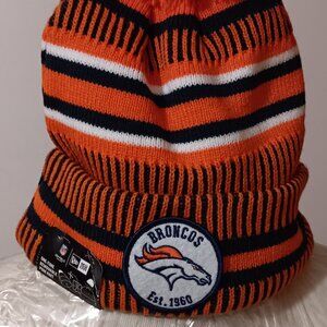 Denver Broncos Knitted Hat